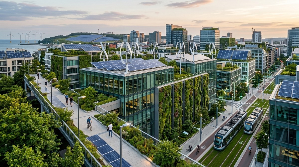 Integrating Renewable Energy Solutions to Create Sustainable Urban Ecosystems