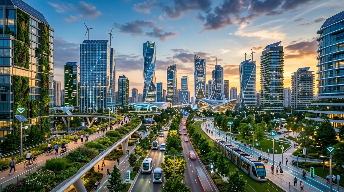 Smart Urban Solutions Transforming Cityscapes of the Future