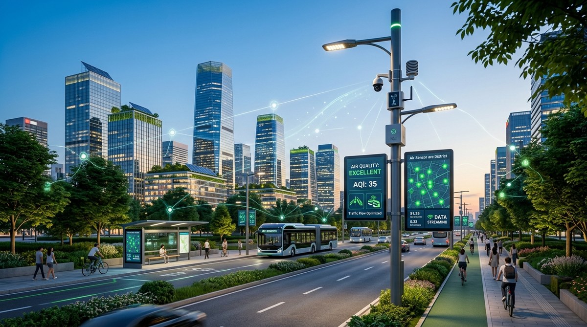 How Can Smart City Technology Improve Air Quality in Urban Centers?
