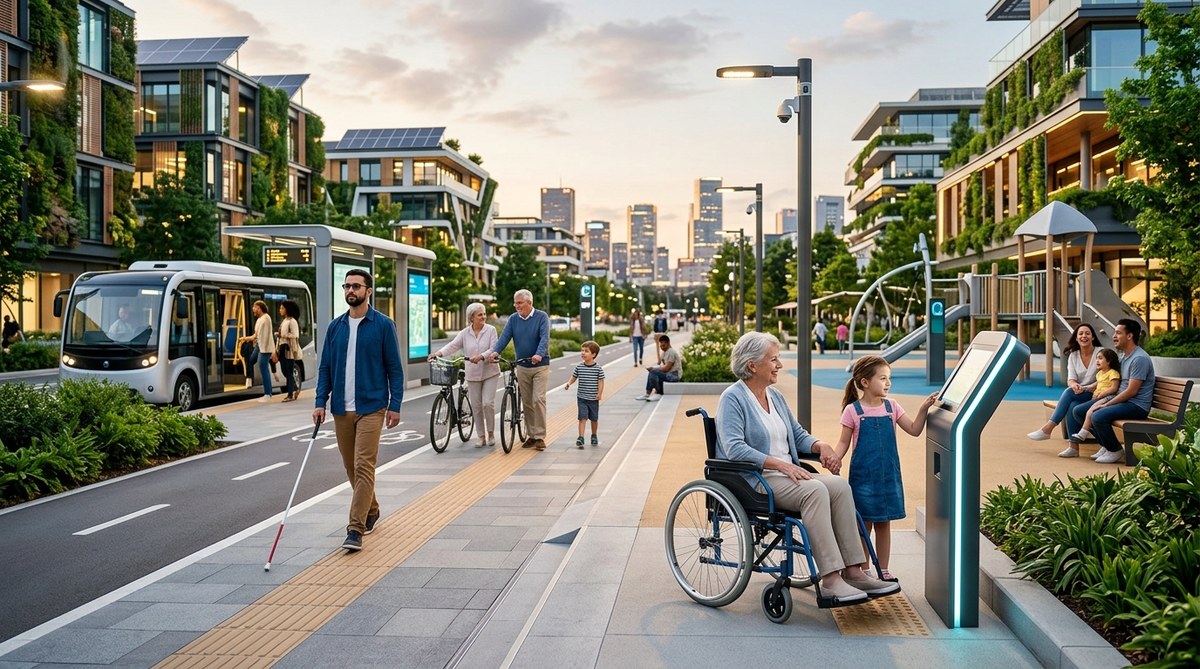 How to Design Inclusive Smart Cities for All Ages and Abilities